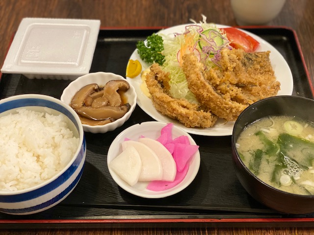 日本料理 はら田｜逗子民おススメ 海鮮料理が美味いお店のアジフライ定食